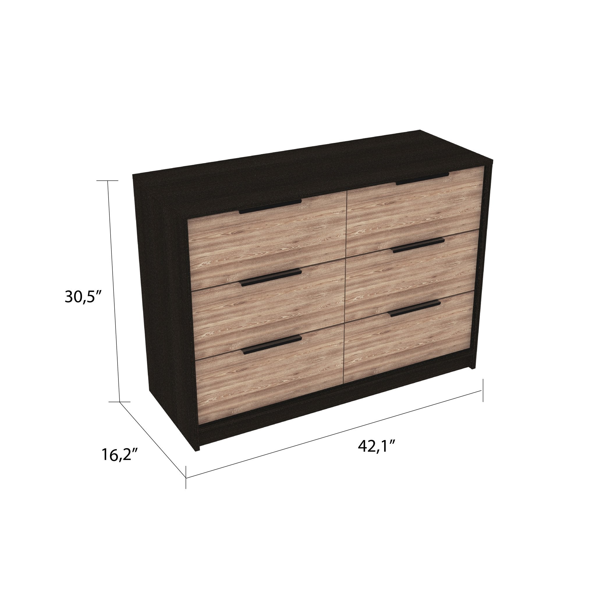 Black Wengue Dresser Depot